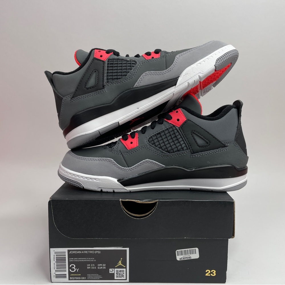 Nike Air Jordan 4 Retro PS “Infrared” 2023 - Picture 3 of 4
